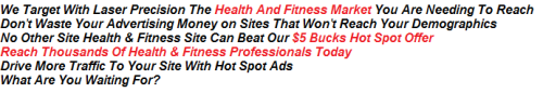 ad wording