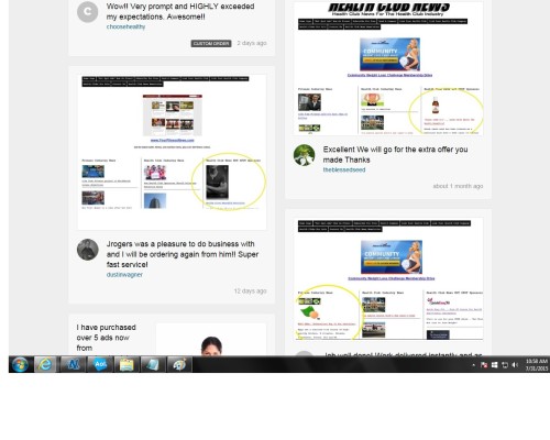 customer reviews