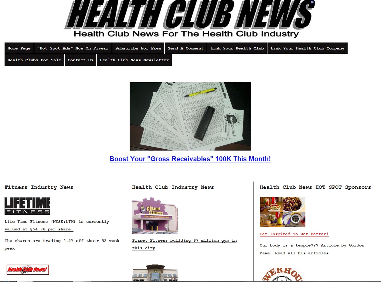 Health Club News