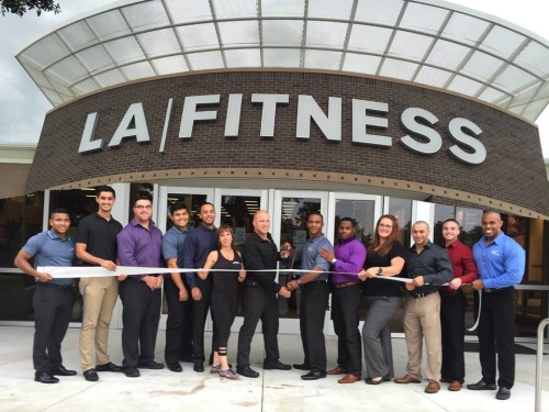 Ribbon cutting: LA Fitness New Location