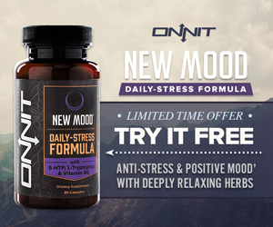 “New Mood” Supplement!… Great for unwinding after a long day at work.