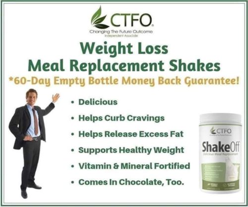 CTFO…Weight Loss Meal Replacement Shakes.