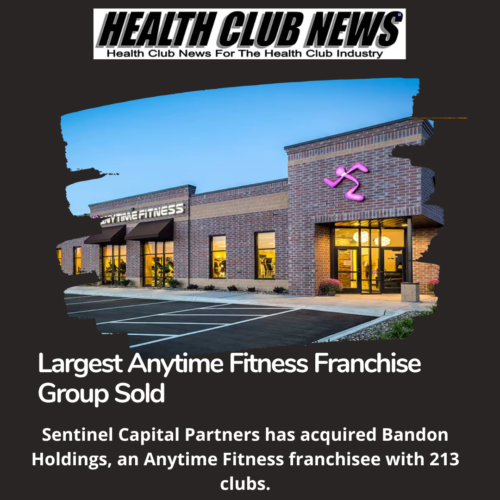 Largest Anytime Fitness Franchise Group Sold