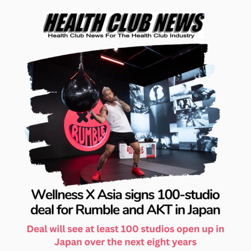 Wellness X Asia signs 100-studio deal for Rumble and AKT in Japan