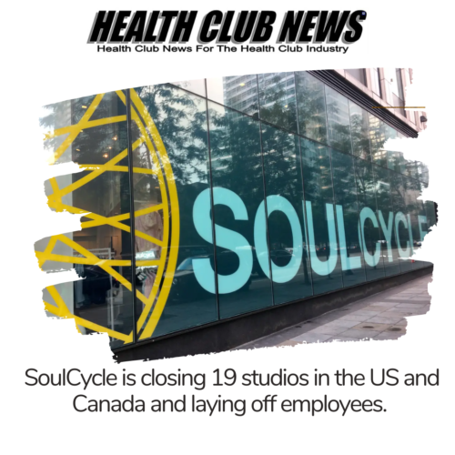 SoulCycle is closing 19 studios in the US and Canada and laying off employees.