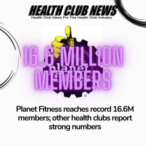 Planet Fitness reaches record 16.6M members; other health clubs report strong numbers