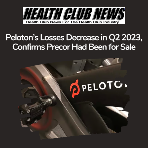 Peloton’s Losses Decrease in Q2 2023, Confirms Precor Had Been for Sale