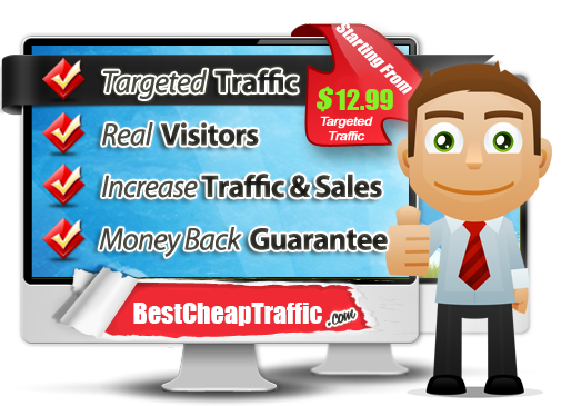 The Best Website Traffic: Only $19.95 for 27,00 real visitors!