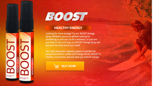 BOOST Energy Spray Looking for more energy?