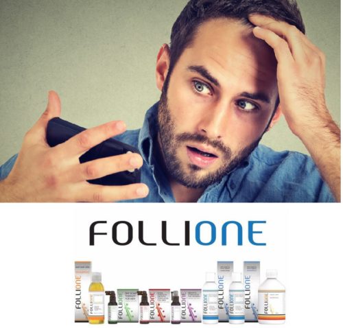 FOLLIONE: EVERY INGREDIENT IN FOLLIONE HAS ONLY ONE PURPOSE: TO REGROW YOUR HAIR