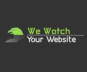 We Watch Your Website!